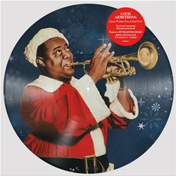 Louis Armstrong — Louis Wishes You A Cool Yule (LP)