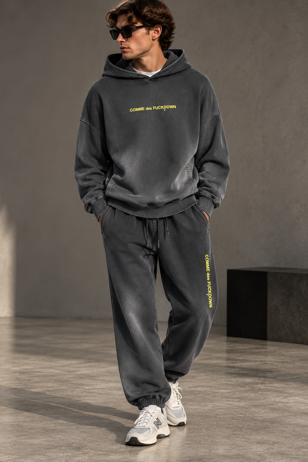 Хлопковый костюм Comme des Fuckdoun, XS