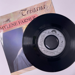 Винтажная виниловая пластинка LP Mylene Farmer Tristana (Франция 1987) 7 дюймов