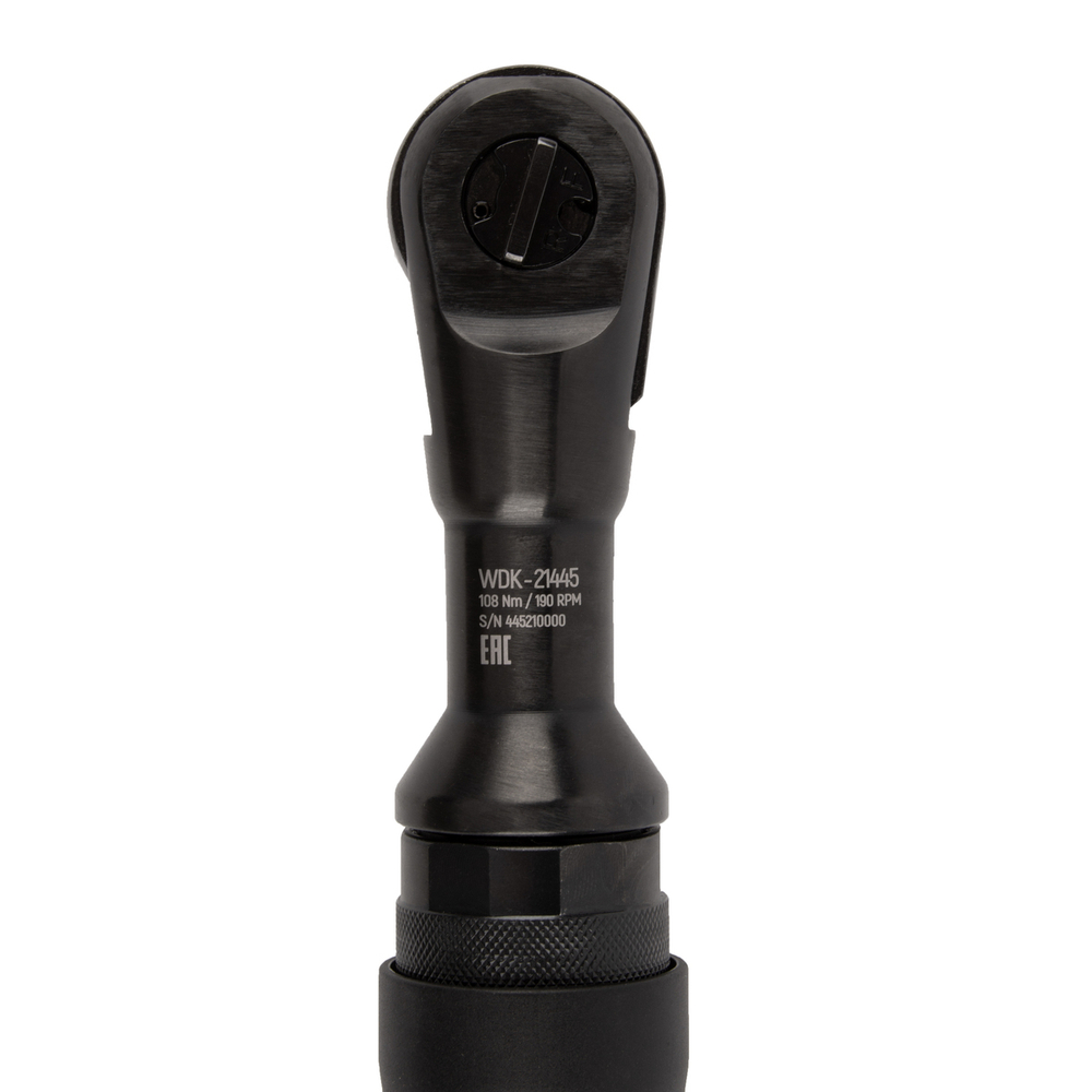 WDK-21445 Пневматическая трещотка 1/2”, 108 Нм, усиленная