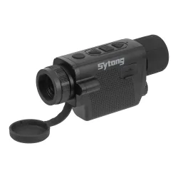 Тепловизионный монокуляр Sytong XS03-19 384х288, D19, WiFi - вид спереди с открытой крышкой объектива
