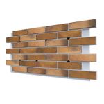 Клинкерная фасадная термопанель ППС25 Cerrad Retro Brick Curry 1150x540