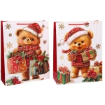 Пакет подарочный «Honey Bear» 31*40*12 см, микс