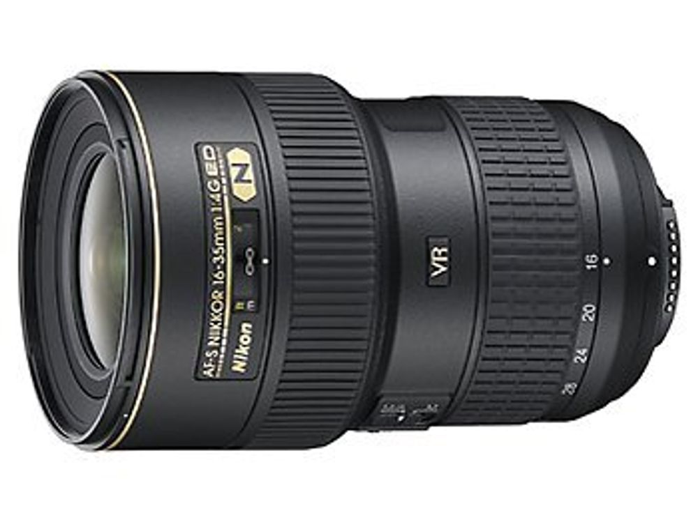 Объектив Nikon 16-35mm f/4G ED AF-S VR Nikkor байонет Nikon F черный