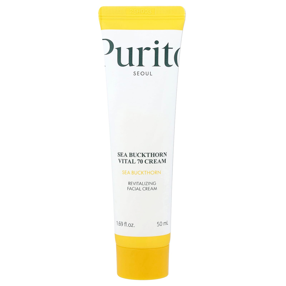 Purito, крем с облепихой, Vital 70, 50 мл (1,69 жидк. унции)