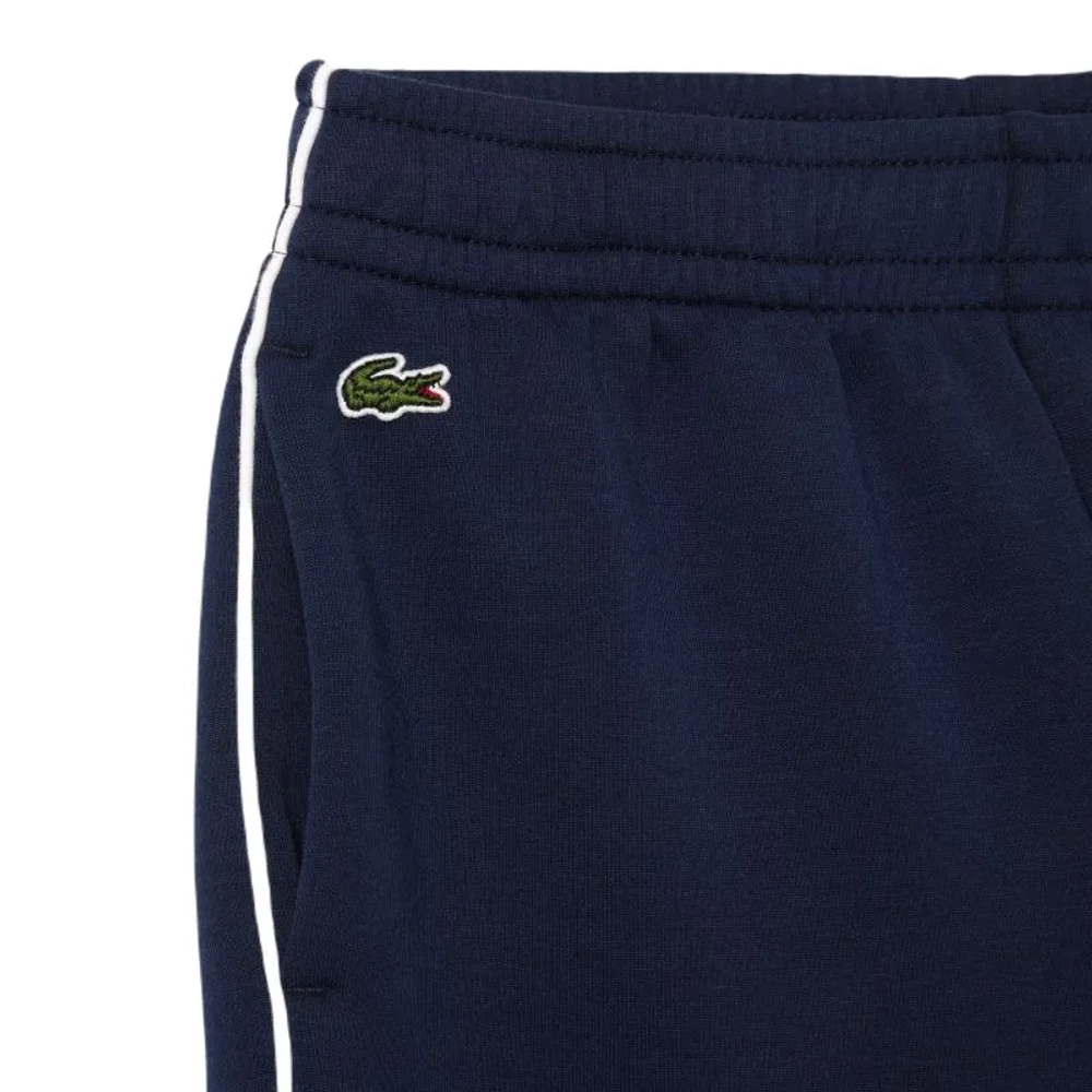 Детские теннисные брюки Lacoste Contrast Accent Track - navy blue