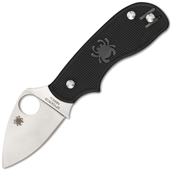Цена наНож складной Spyderco Squeak 154PBK, сталь N690, рукоять пластик FRN черный