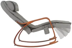 Массажное кресло-качалка Evo Fitness Home Grеy
