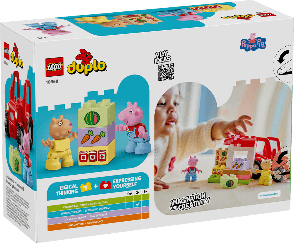 Конструктор LEGO Duplo 10468 Peppa Pig: Tractor and Market