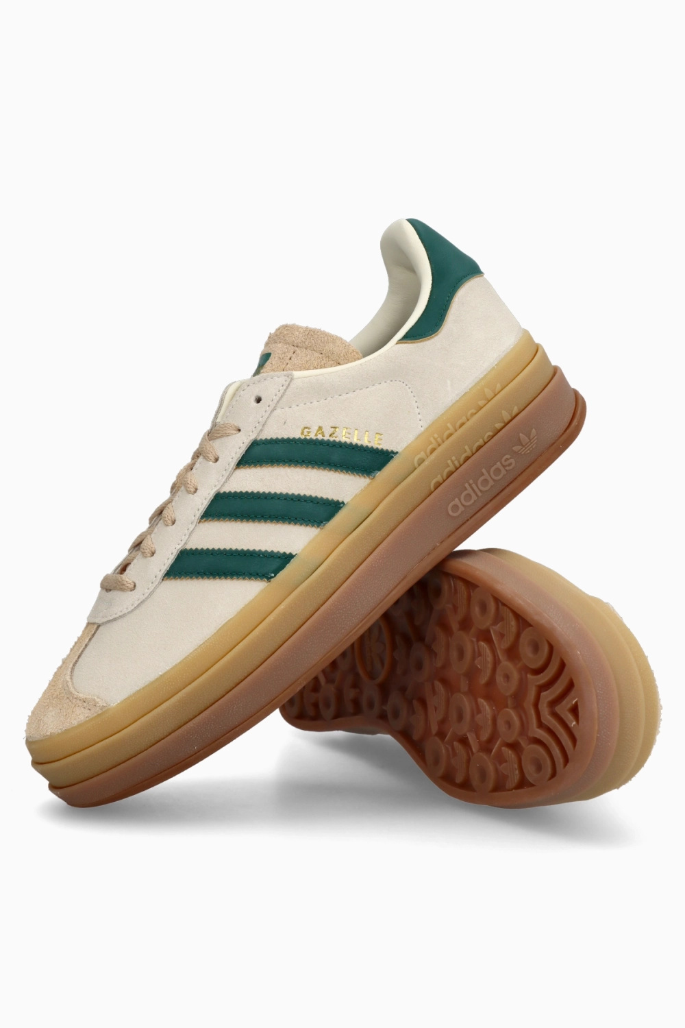 Кроссовки adidas Gazelle Bold - бежевый