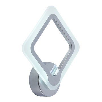 Светодиодный накладной светильник 18W 3000К-6000К 8050/1W CHR NS хром Profit Light