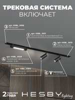 Комплект трековый Hesby Lighting Skylite No5 HSBL_kompl_S005_VI1B4K