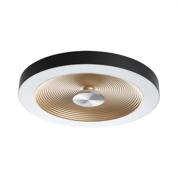 Потолочный светильник LED 25W 4000K 7753/25L чёрный Quantum Sonex