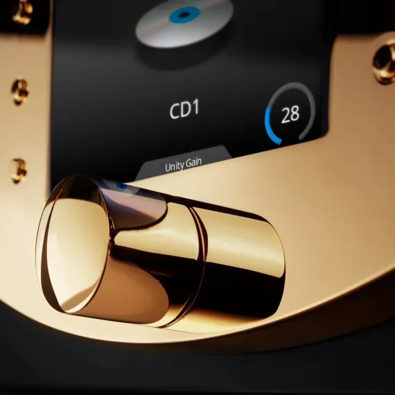 MBL N11 Preamplifier Piano Black Gold