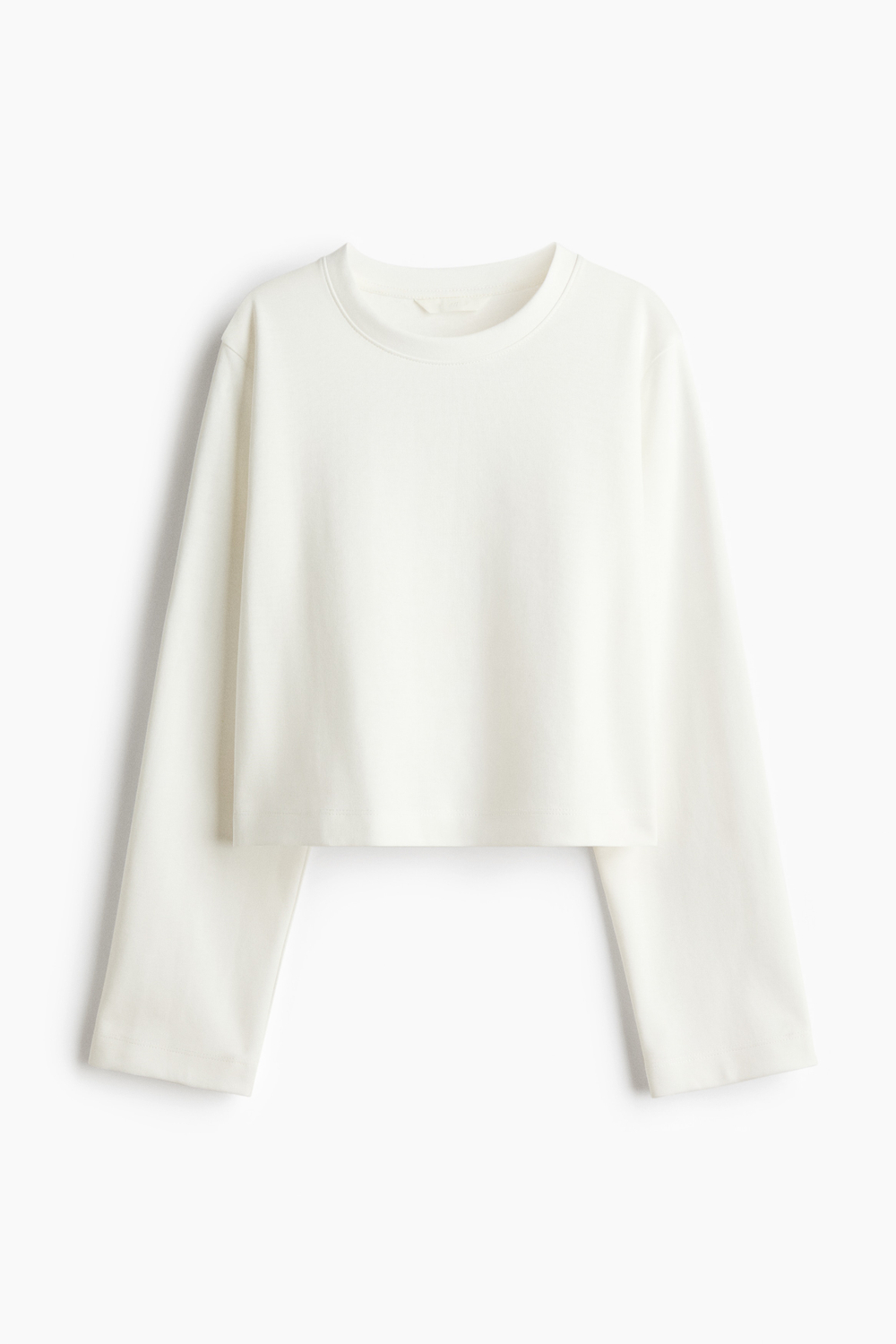 Короткий топ из интерлока - H&M