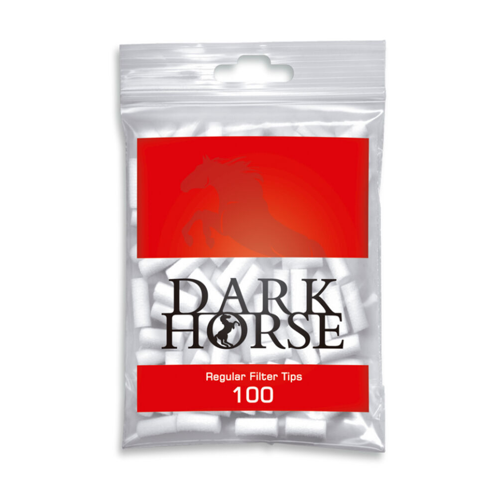 Фильтры для сигарет "Dark Horse" Regular 8mm 100шт.