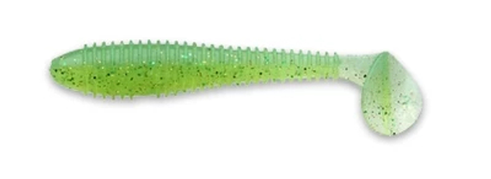 Приманка силиконовая Keitech Swing Impact Fat 5.8" #424 Lime Chartreuse