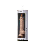Телесный фаллоимитатор на присоске Real Skin Model 1 - 17,8 см. (Цвет: телесный)