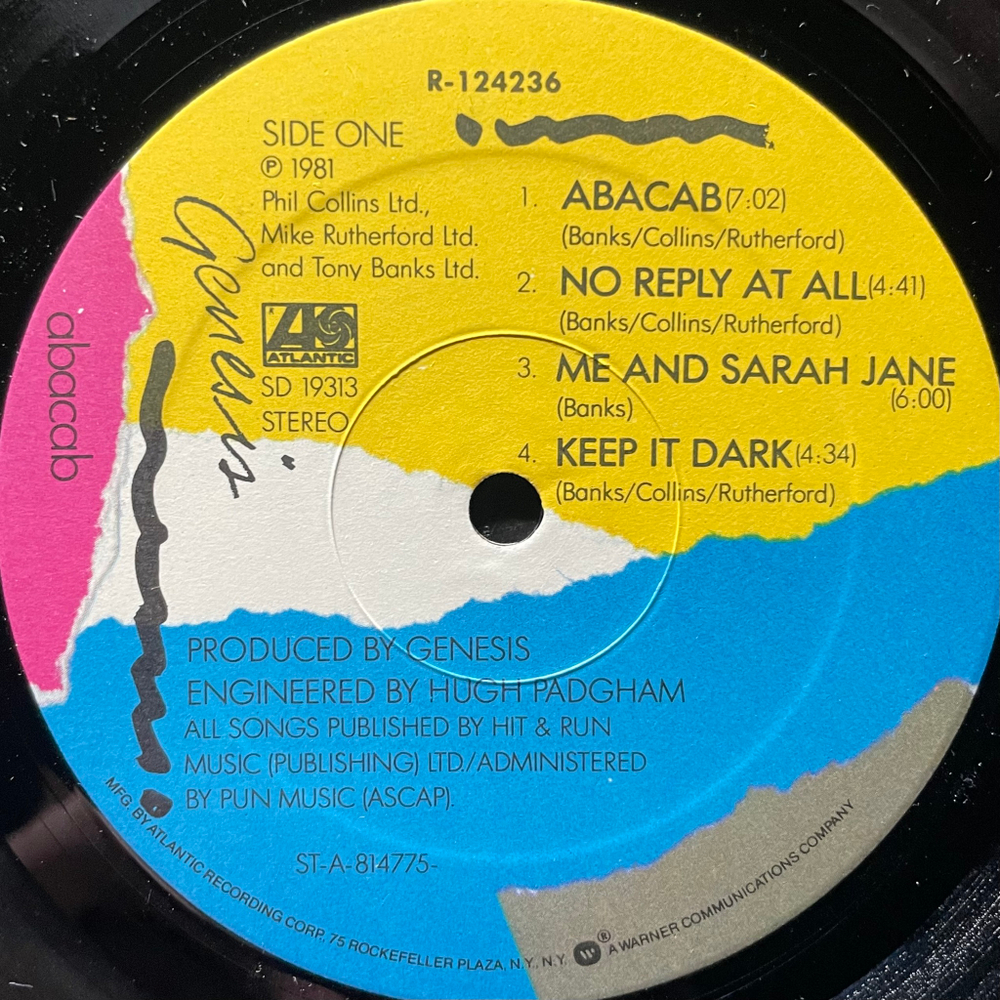 Genesis – Abacab (USA 1981г.)