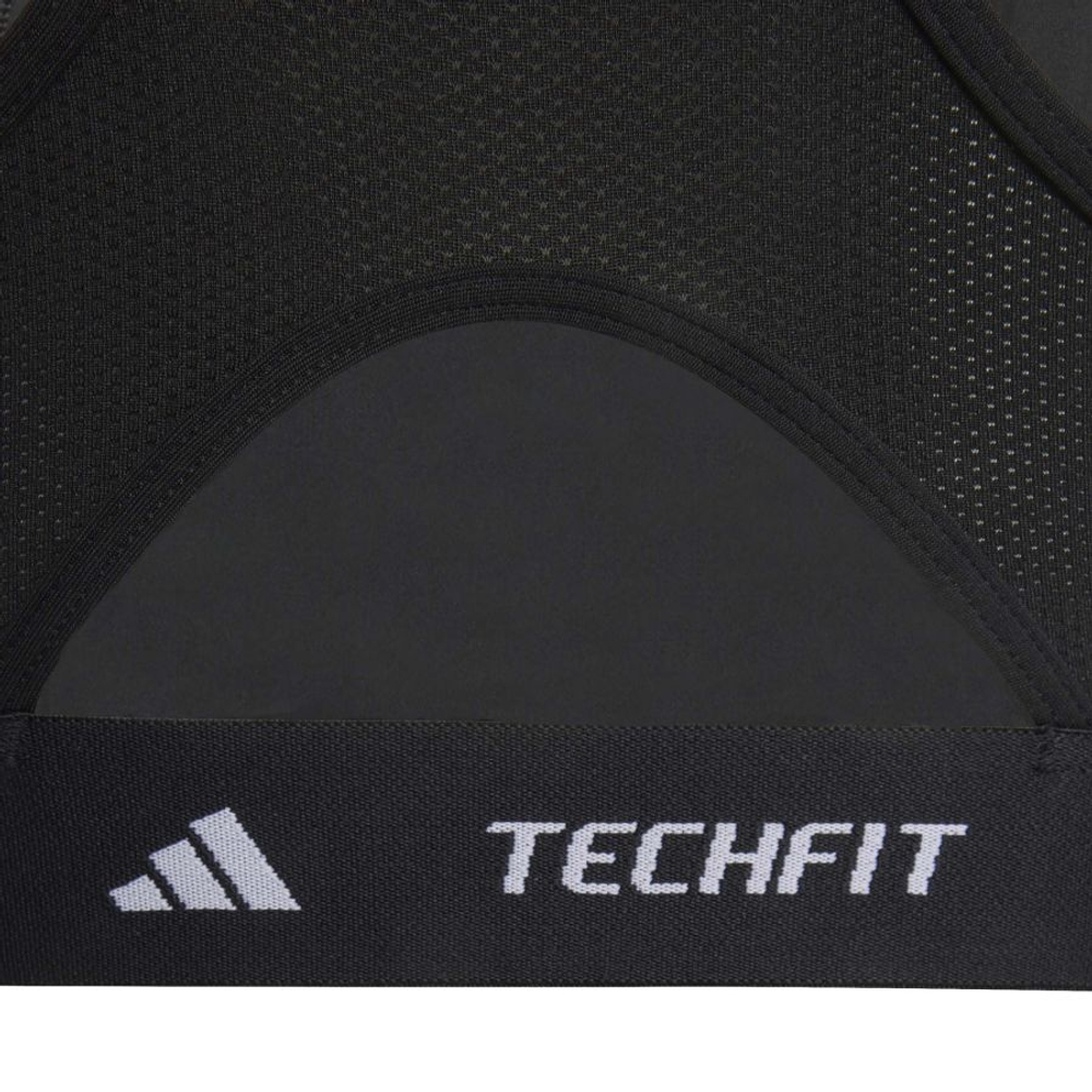 Детский бюстгальтер Adidas Girls Techfit Primelift React - black/white