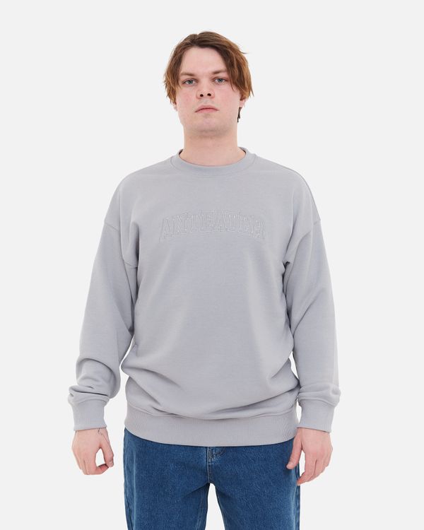 Толстовка Crewneck BigText серая - фото 2