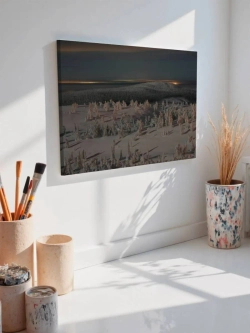 Картина на стену 40 X 50 Зимний пейзаж