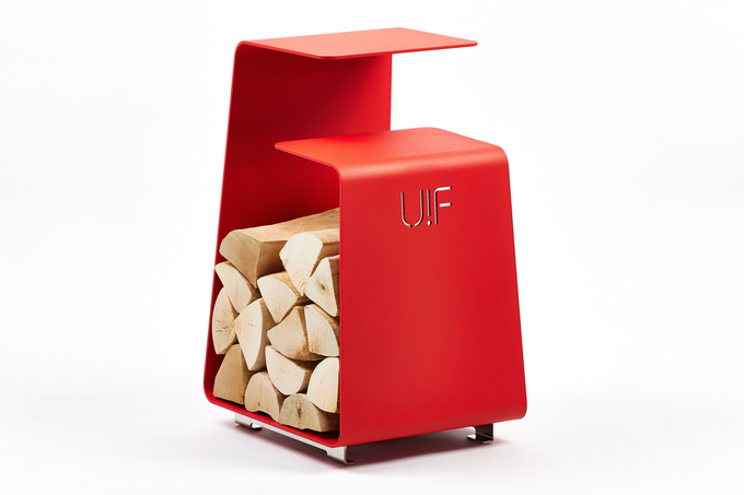 Дровница Firewood Holder FG red (Up!Flame)