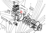 Болт крепления шкива для стиральной машины Indesit/Ariston - 037663