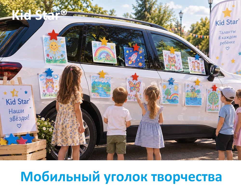 Мобильный Уголок детского творчества «Kid Star Personal»
