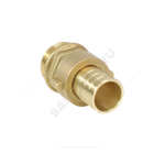 Переходник штуцерный латунь разъемный для шланга Дн 20х1/2" НР 9104 Aquasfera 9104-03