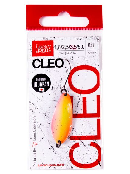 Блесна колеб. Lucky John CLEO длин.34мм/03,5г 051