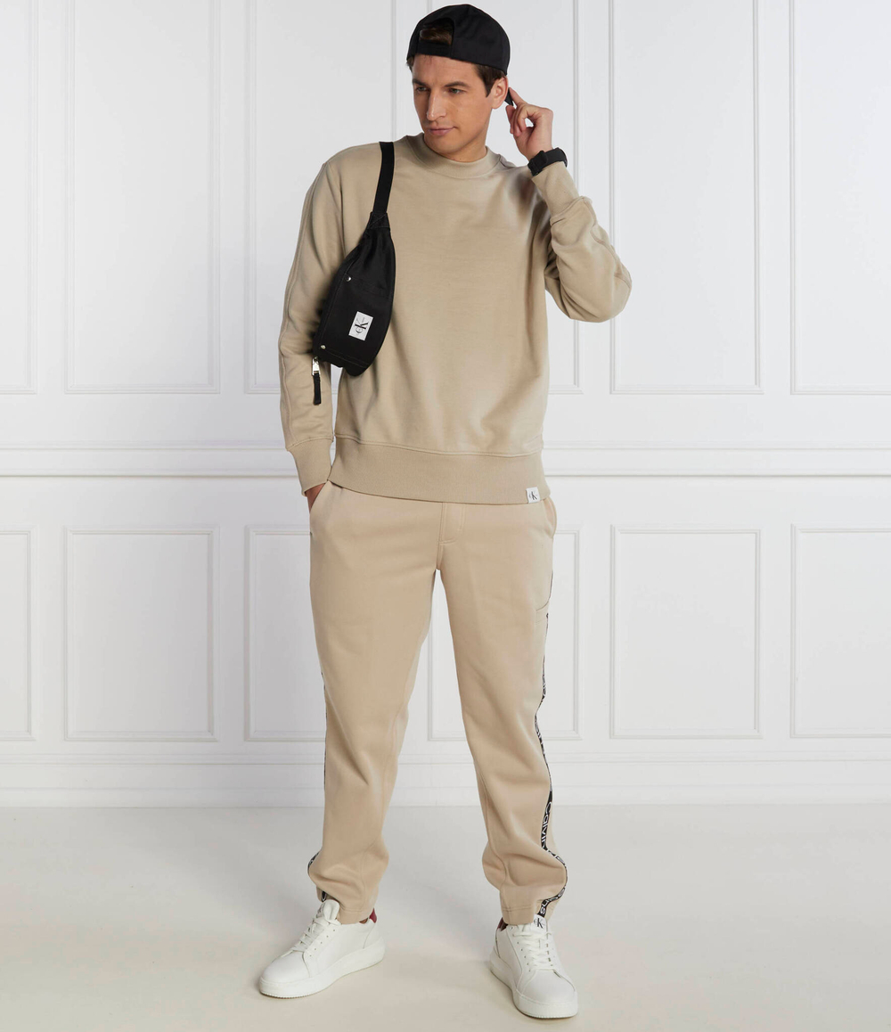 Худи WOVEN TAB CALVIN KLEIN JEANS - бежевый(J30J324531)