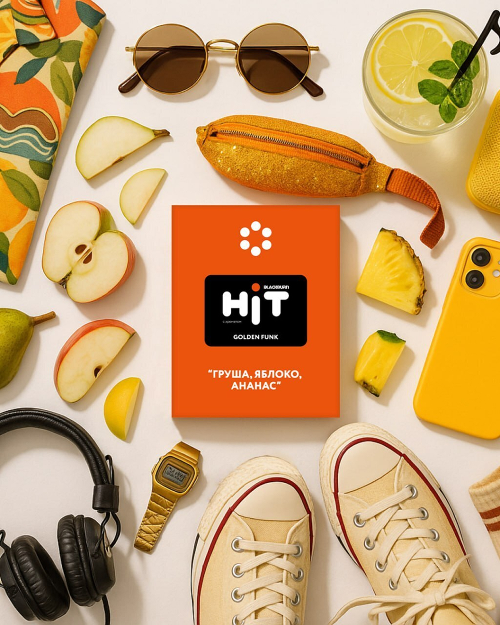 HIT - Golden Funk (ГРУША, ЯБЛОКО, АНАНАС) (30г)