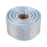 Лента металлизированная Стрела 40±2 мм / 25±0.5 метров, под серебро /silver, Blitz
