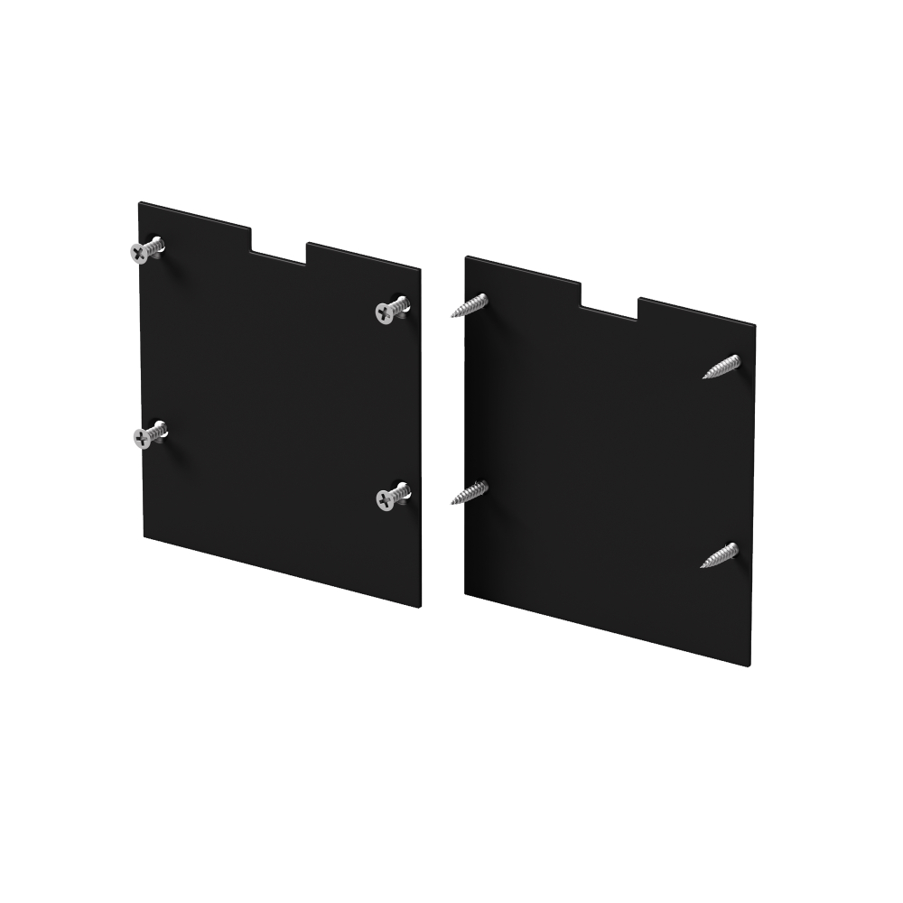 Комплект заглушек Maytoni (для профиля 50×50) 2 шт., ALM-5050T-B-EC 642047