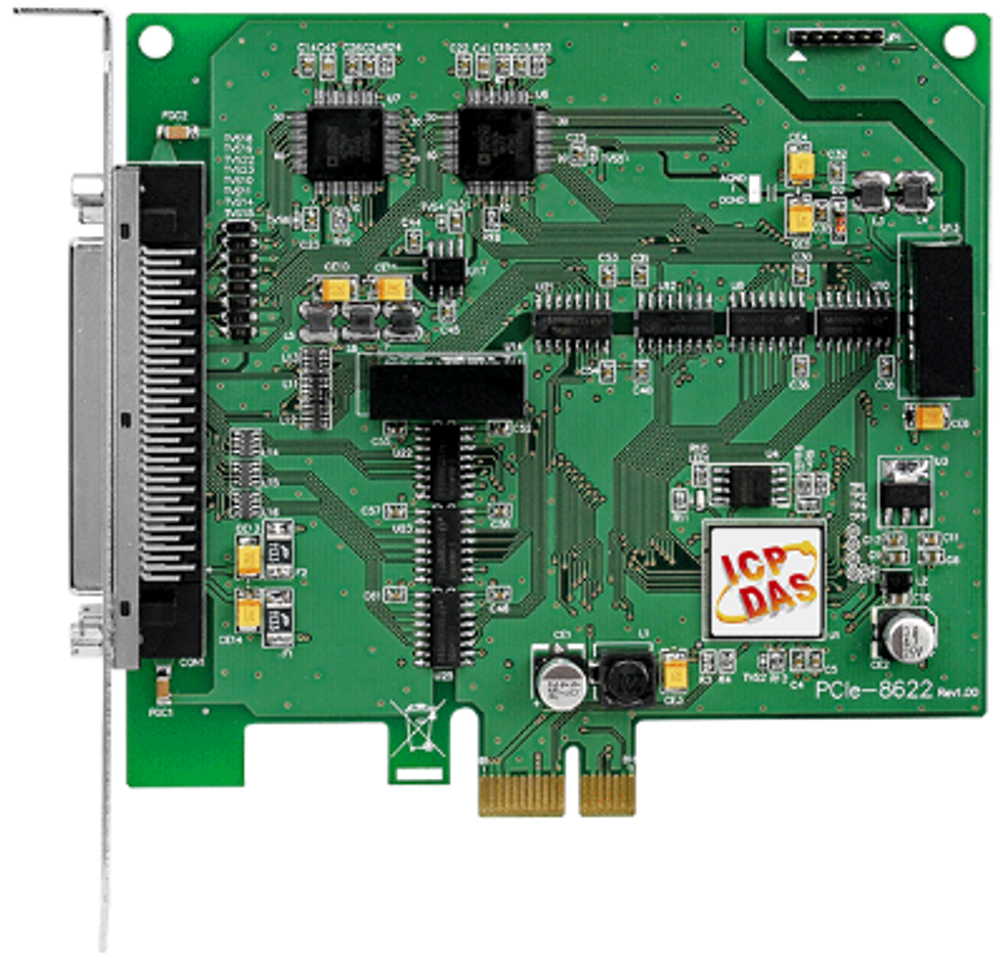 Плата ICP DAS PCIe-8622