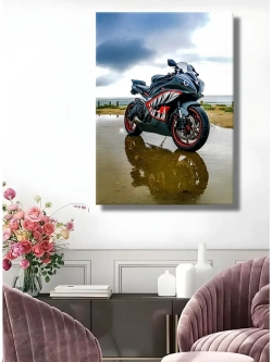 Картина Ducati Городской Призрак интерьерная 30х40см 1шт.
