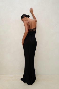 Платье Lace — DYMÓ STUDIO, черный, фото 3