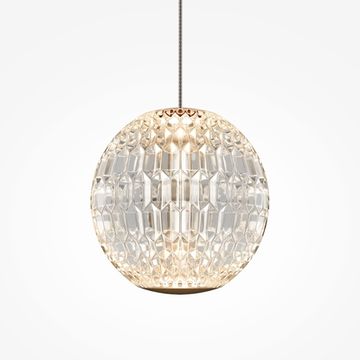 Подвесной светодиодный светильник 18W 3000K MOD293PL-L18BS3K латунь Sapphire Modern Maytoni