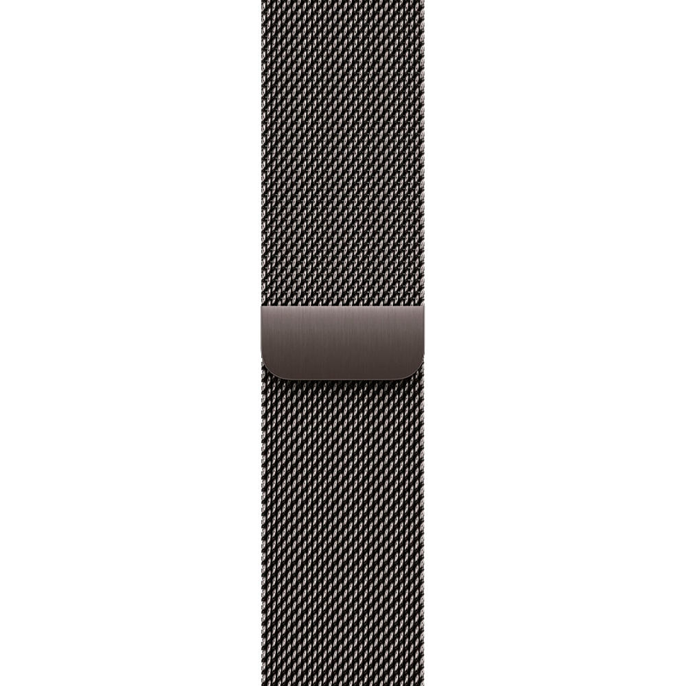 Умные часы Apple Watch Series 11 GPS + Cellular, 42mm, Natural Titanium Case with Slate Milanese Loop