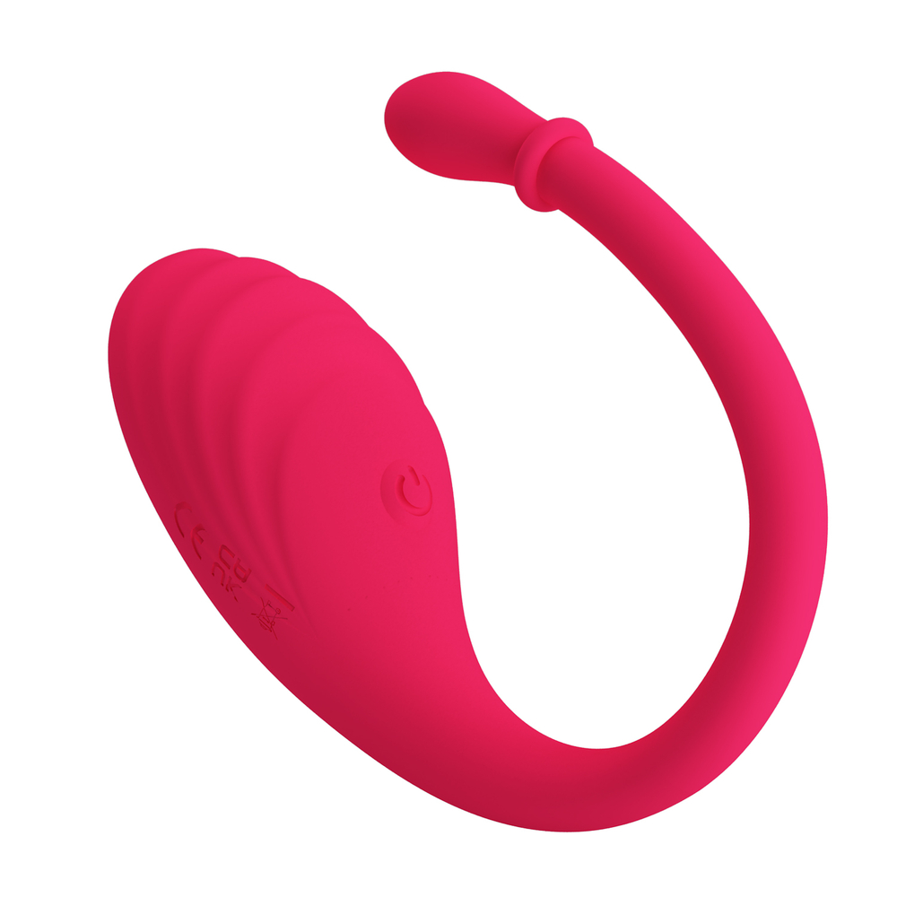Виброяйцо с управлением через приложение из силикона Romance USB MC39APP
