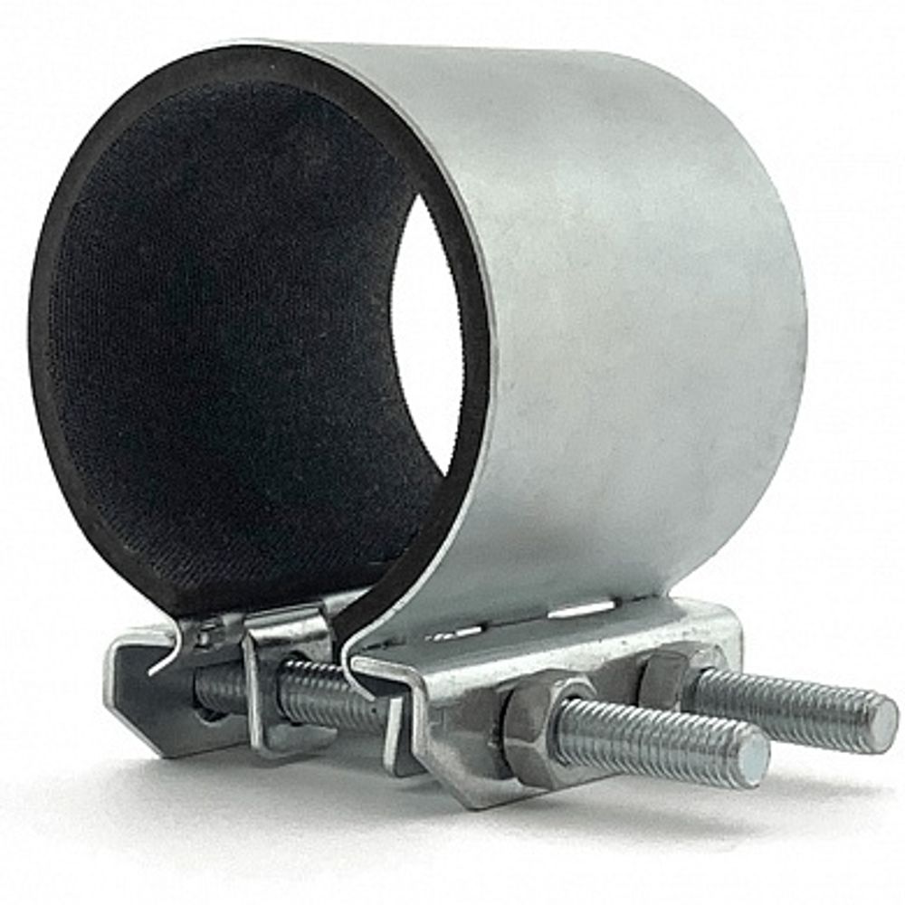 Хомут ремонтный оц. (3 1/2") 150мм (Краб)
