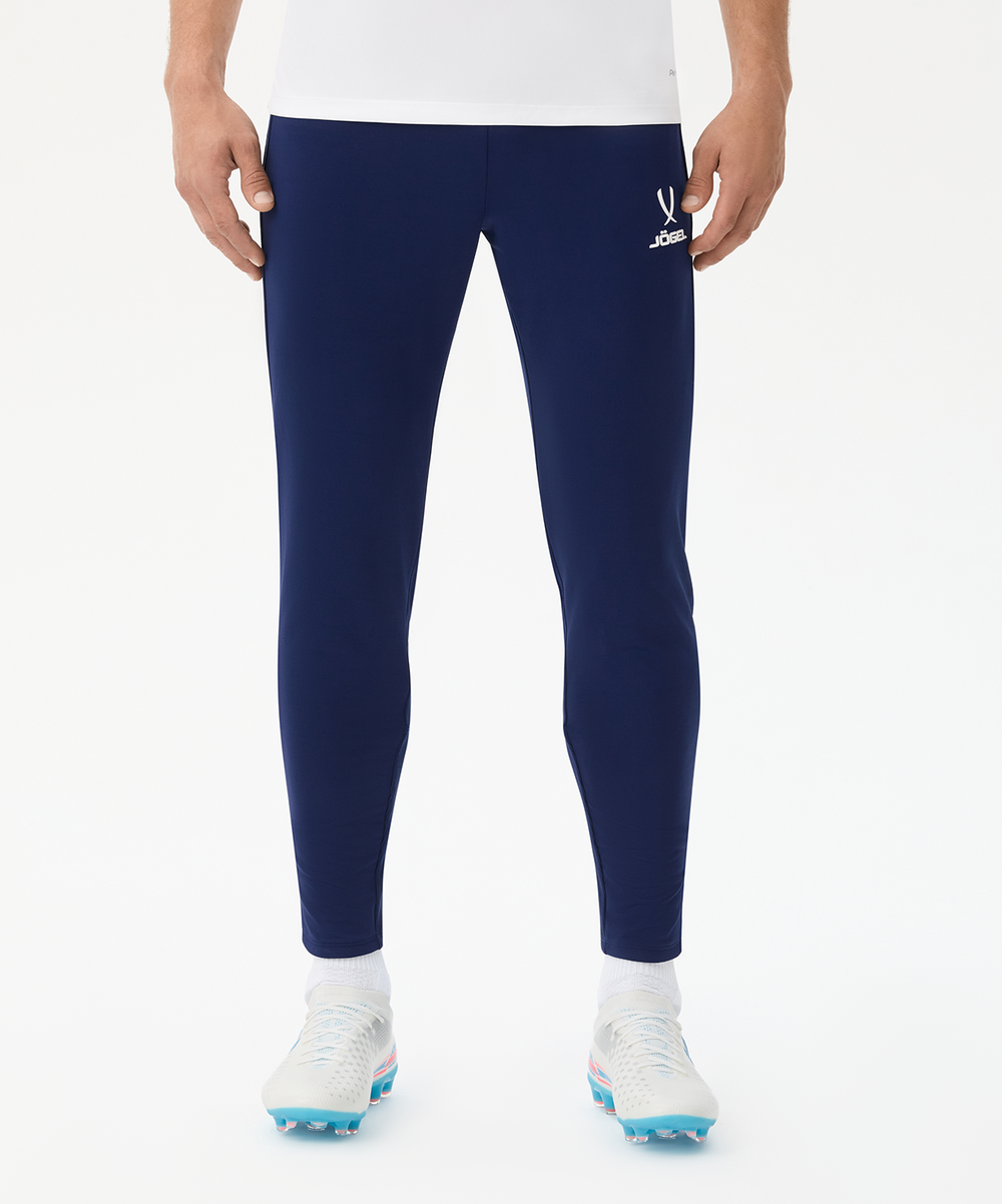 Брюки тренировочные без карманов JÖGEL PREMIER PerFormDRY Training Pants, темно-синий