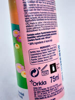 Детская зубная паста Kids Mild Fruit с фтором (1000 ppm), 0-5 лет, клубничный вкус, 75 мл (Швеция)