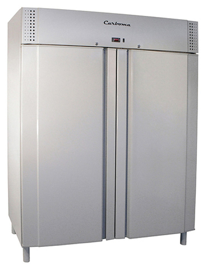 Шкаф комбинированный Carboma RF1120 INOX