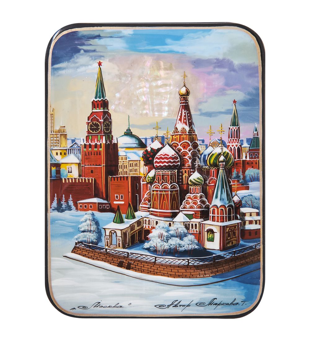 ШК-55/ 87 Шкатулка «Москва» исп. Ильин А.
