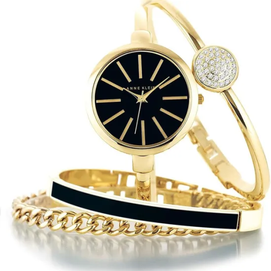 Женские часы Anne Klein AK/1470GBST (В наборе)