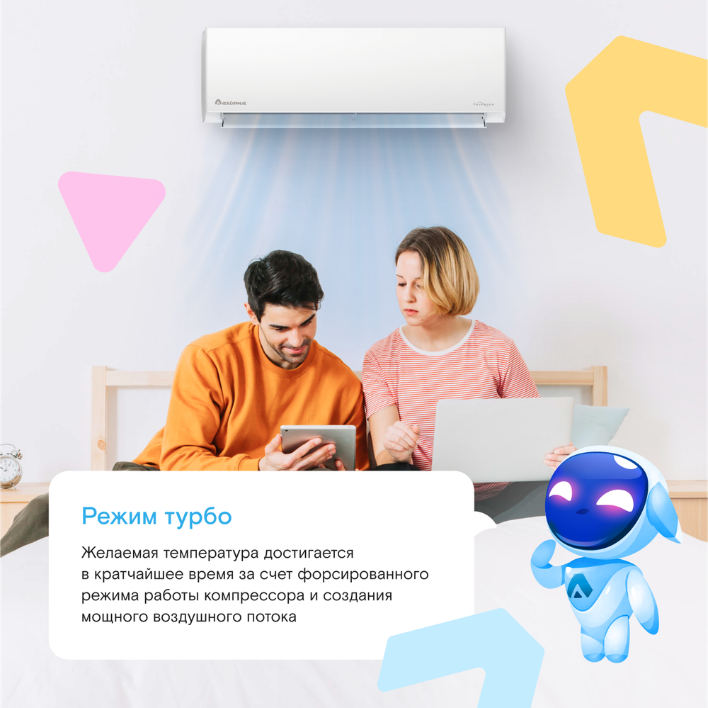 Сплит-система инверторного типа Axioma Серия F Inverter