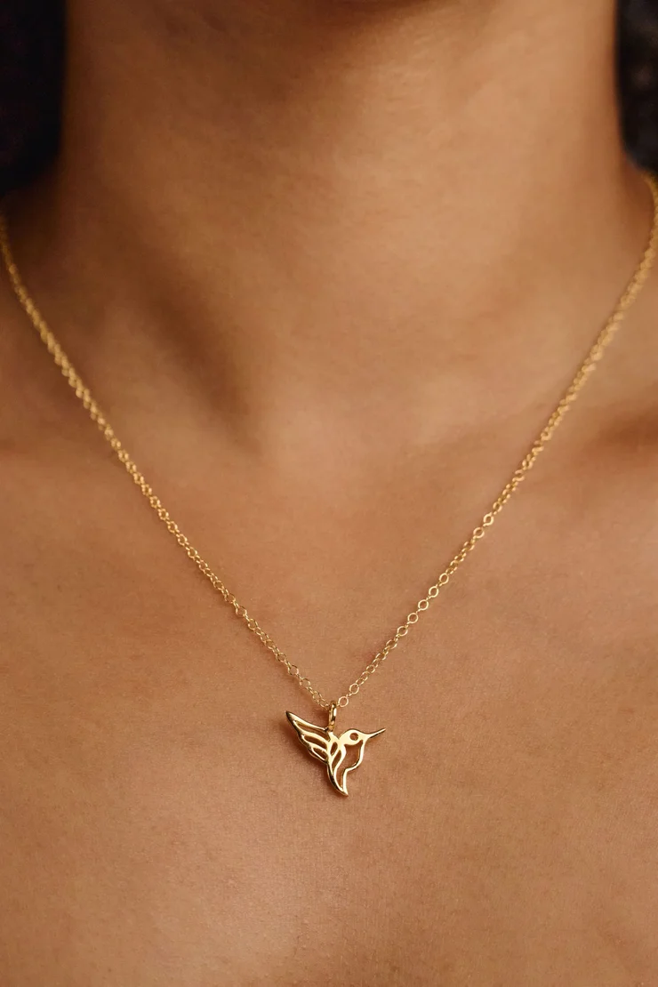 Hummingbird Pendant Necklace