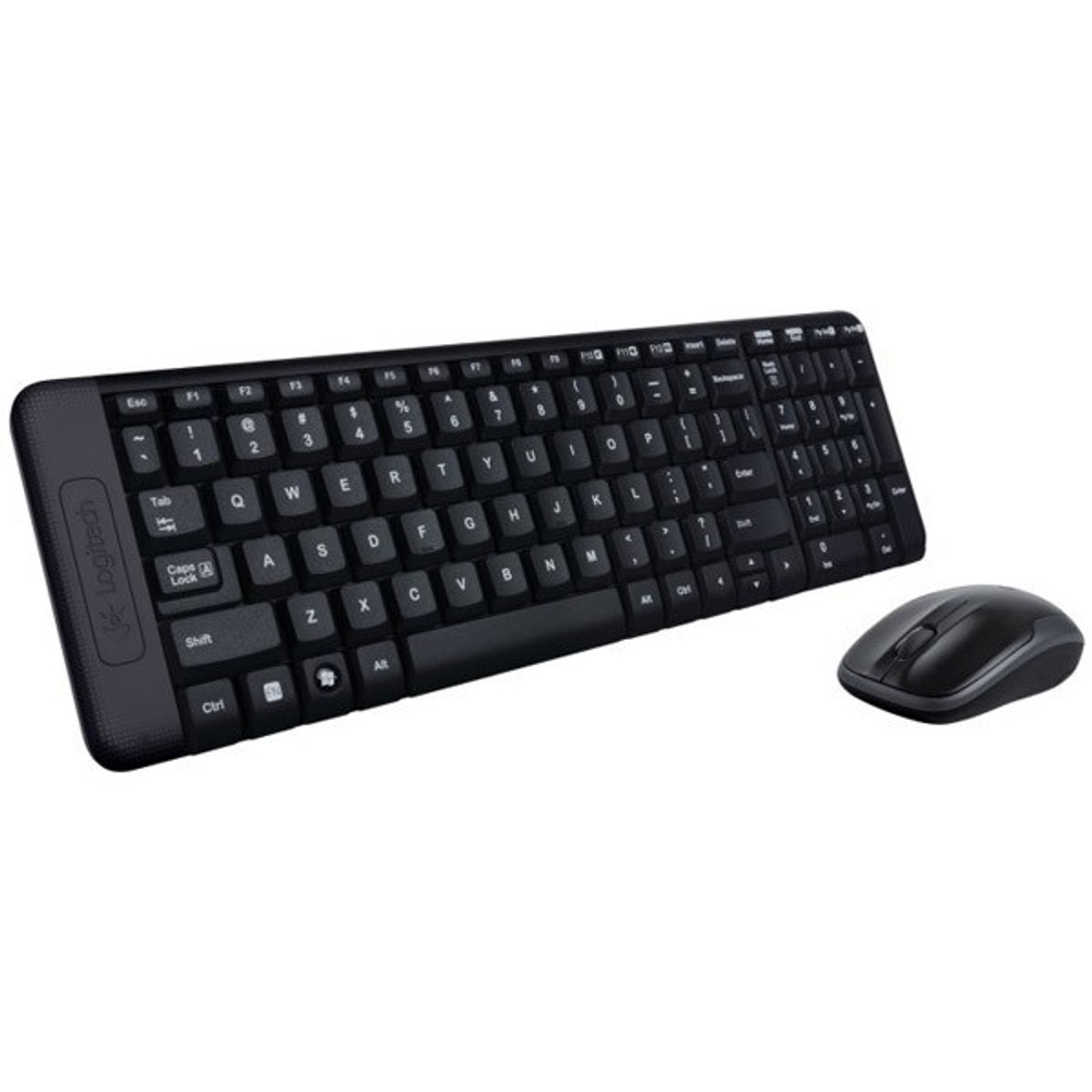 Клавиатура + Мышь Logitech Wireless Desktop MK220 Black (920-003169)